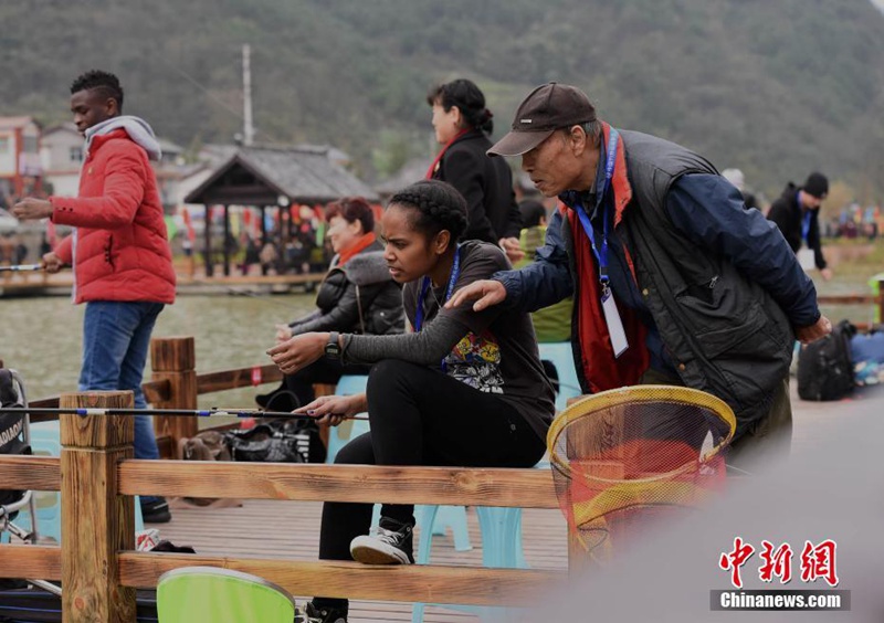 Internationaler Anglerwettbewerb in Chongqing