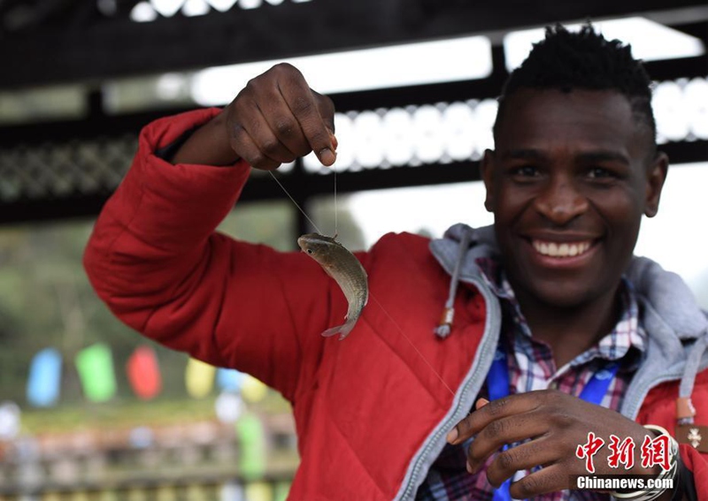Internationaler Anglerwettbewerb in Chongqing