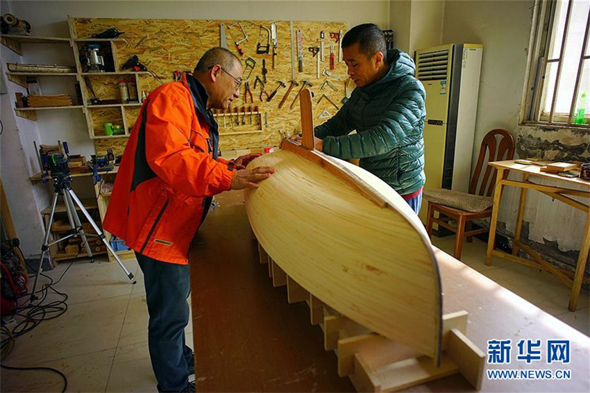 Erster Segelbootbau-Club Tianjins er?ffnet