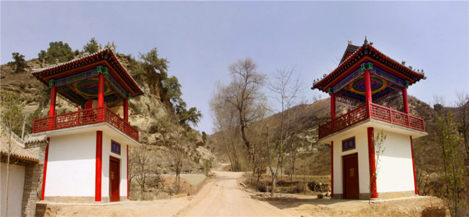 Traditionelles Dorf in China – Dorf Chengjiachuan im Kreis Binxian