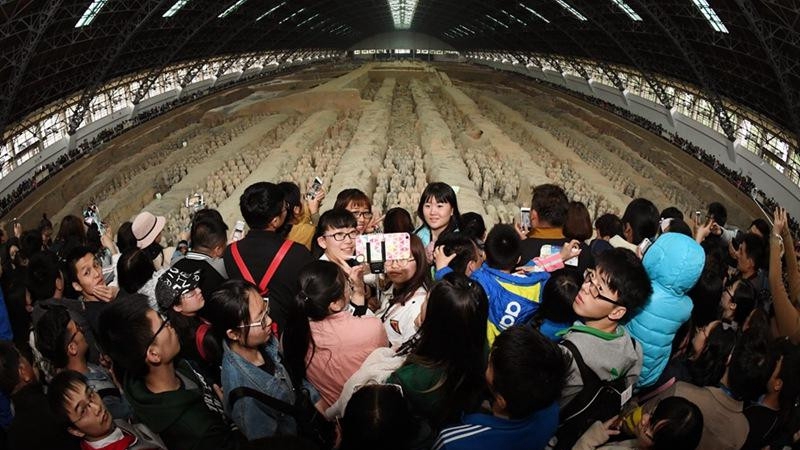 Mausoleum von Terrakotta-Armee verzeichnete erneut Rekordbesuch