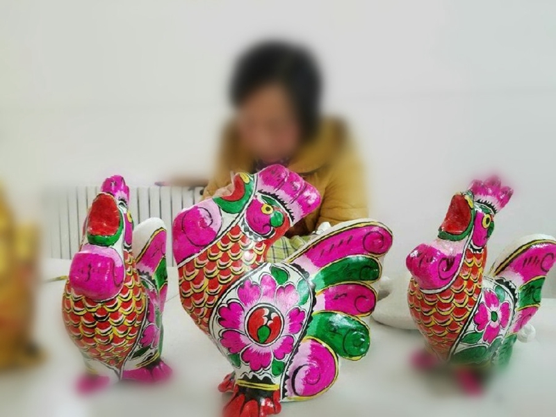 Tonstatuen aus Fengxiang bei CCTV-Galaaufführungen pr?sentiert