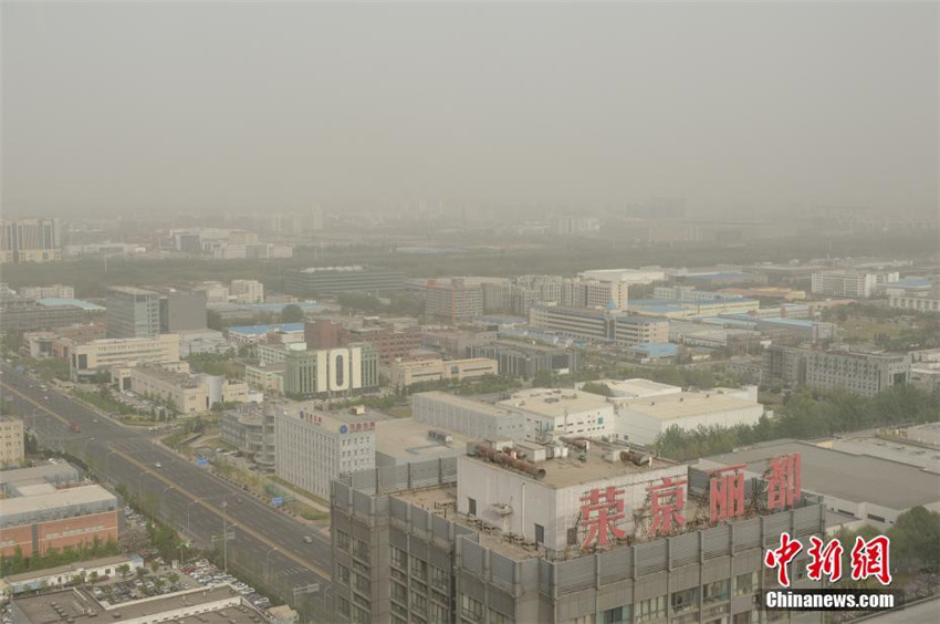 Sandstürme fegen über Beijing