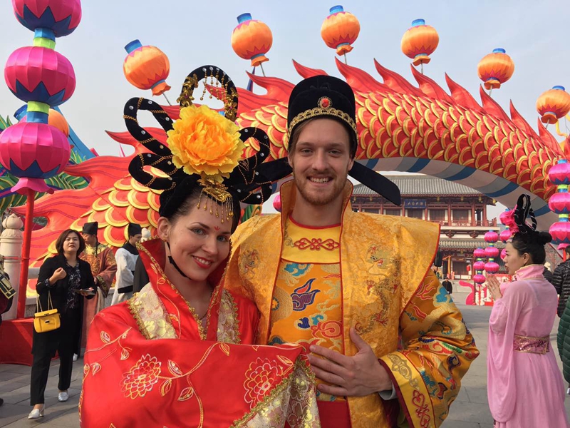 Cosplay in der Tang Paradies