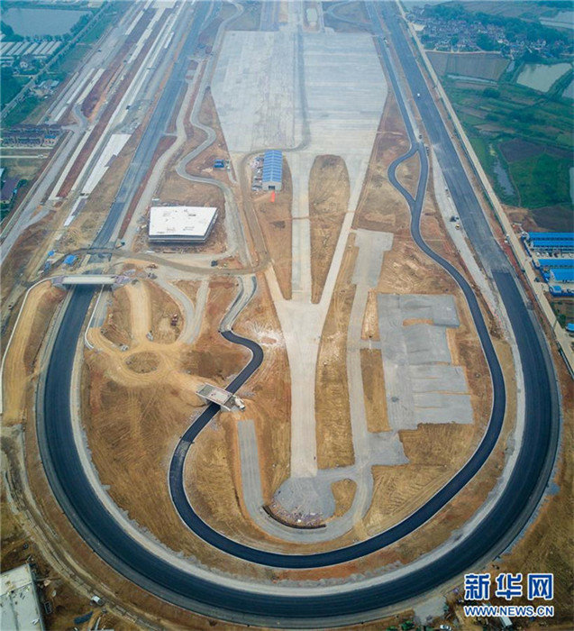 Nanjings Kraftfahrzeug-Teststrecke steht kurz vor Er?ffnung