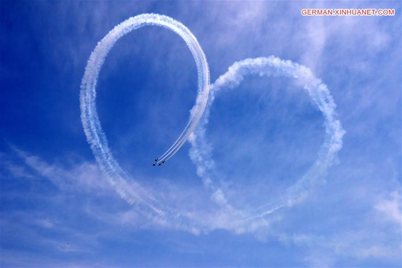 Malerische Szenerie am Himmel