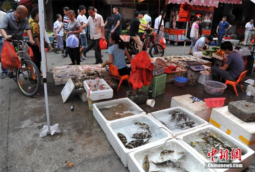 Xiamens historischer ?Markt Nr. 8“