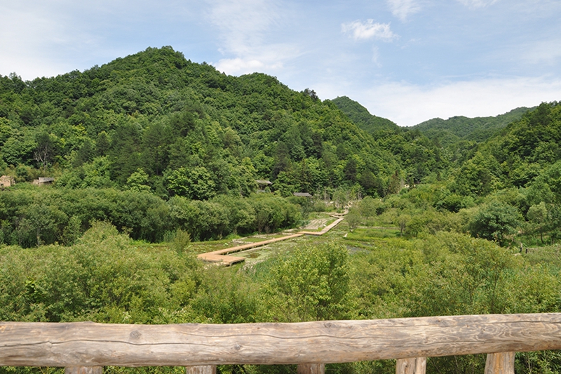 Attraktion von Hochgebirge und Feuchtgebiet Youran der Qinling-Gebirge