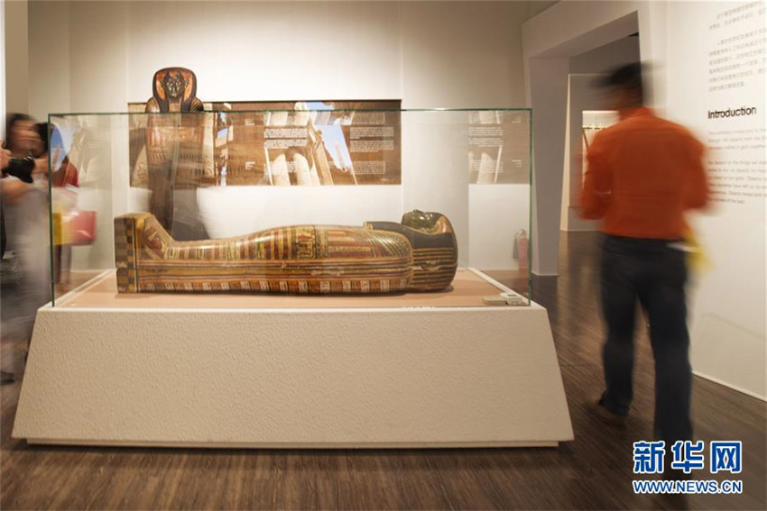 Kulturgegenst?nde des britischen Museums in Shanghai ausgestellt