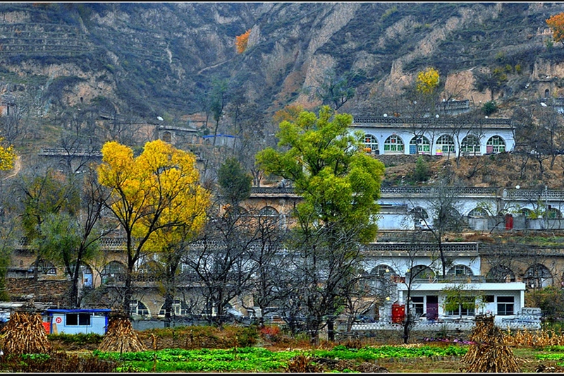 Wohnh?hlen im Norden von Shaanxi: lebendes Fossil des chinesischen Kulturerbes