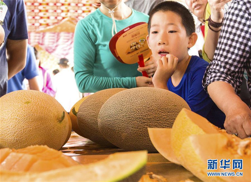 Hami-Melonen-Festival in Xinjiang
