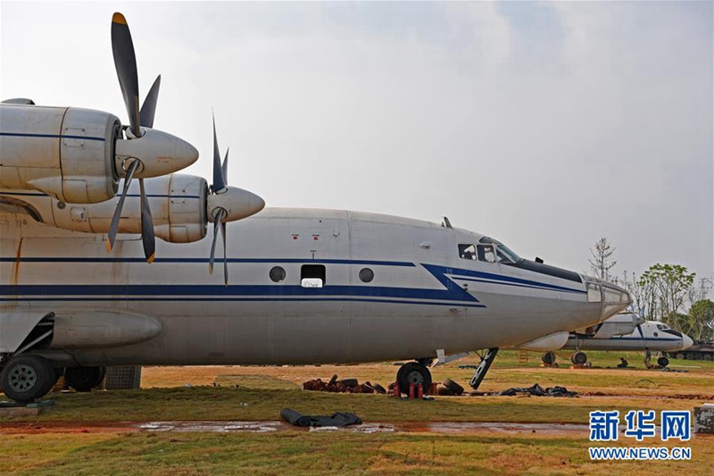 Ausstellungszentrum der Kriegsger?te in Nanchang kurz vor Er?ffnung 