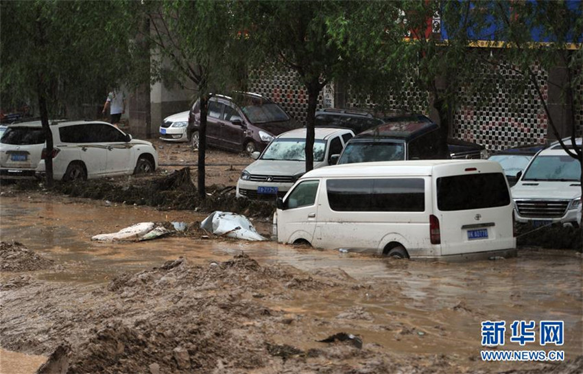 Hochwasser bedroht Shaanxi