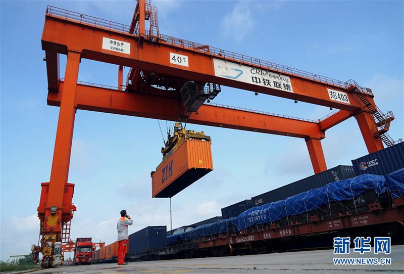 China-Europa-Güterzug f?hrt t?glich nach Hamburg