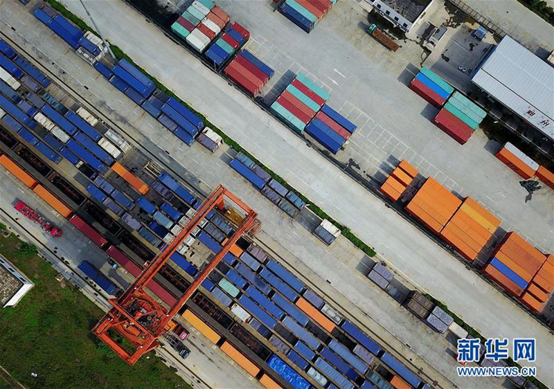 China-Europa-Güterzug f?hrt t?glich nach Hamburg