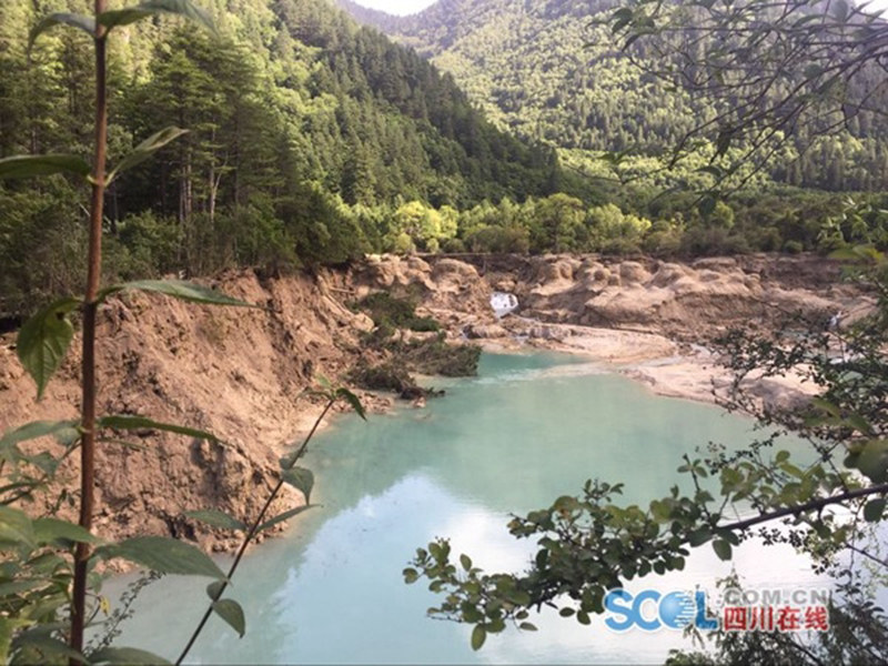 Jiuzhaigou nach Erdbeben nicht mehr so sch?n wie früher