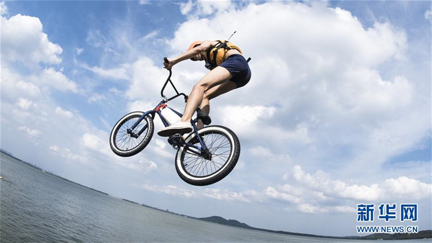 Faszinierende BMX-Rad-Show in Wuhan