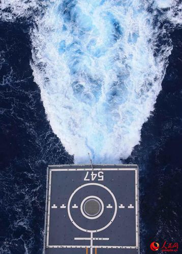 Die Kampfgruppe des Flugzeugtr?gers Liaoning führte Konfrontationsübungen durch