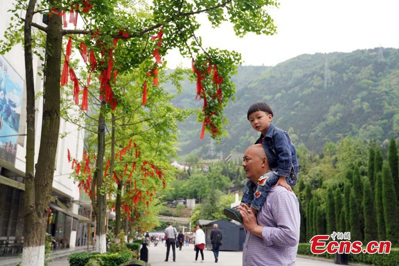 Neues Leben im Post-Erdbeben-St?dtchen Yingxiu
