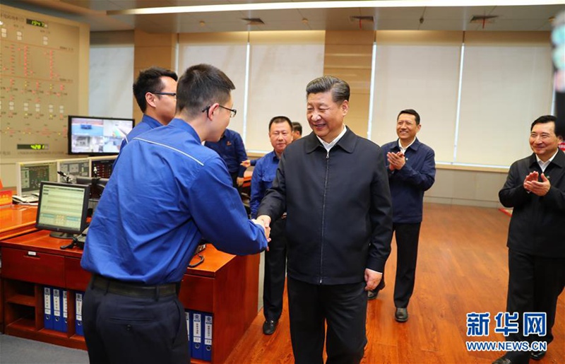 Xi Jinping besichtigte den Drei-Schluchten-Staudamm