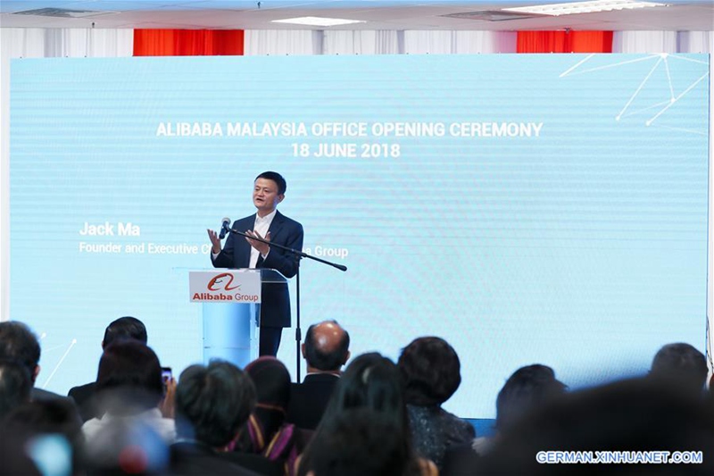 Alibaba erweitert seine Pr?senz in Malaysia mit einem neuen Landesbüro