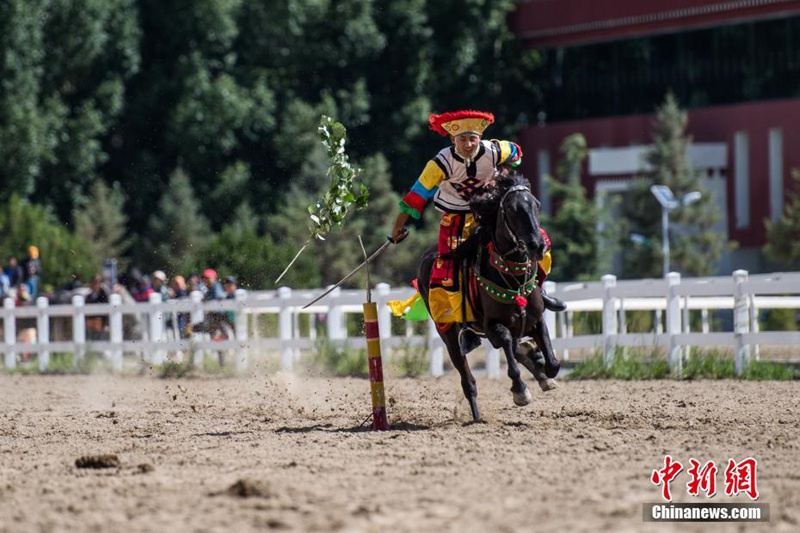 Shoton Festival findet in Tibet statt