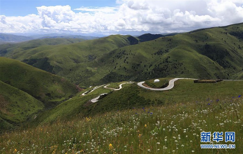 Himmelsstra?e in Sichuan