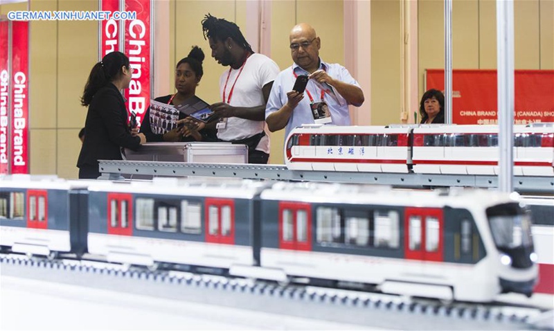 2018 China Brand Goods Show in Toronto er?ffnet