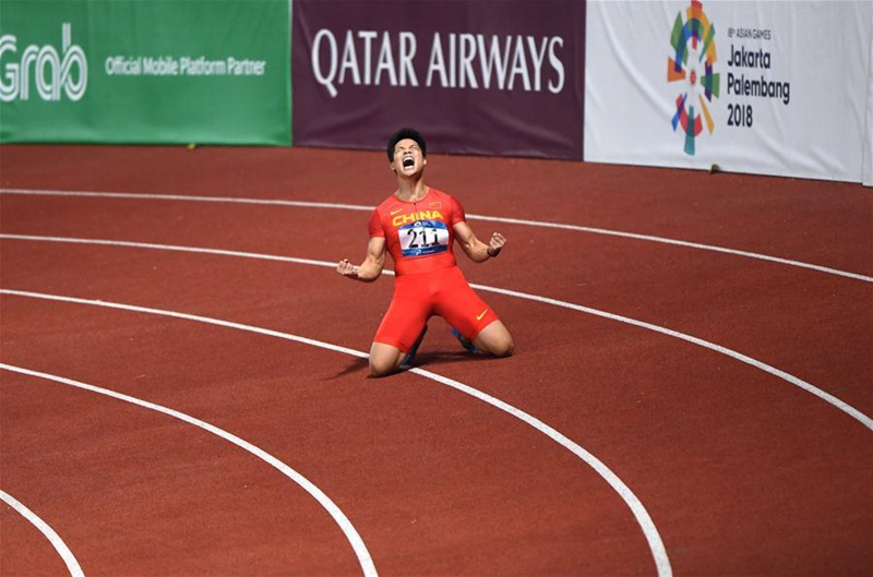 Su Bingtian: schnellster Asiate im 100-Meter-Lauf