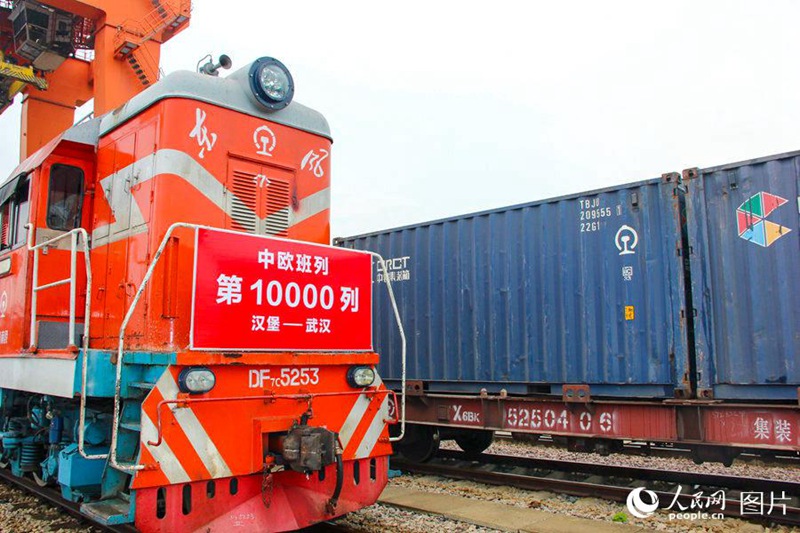 China-Europa-Güterzüge legen seit 2011 10.000 Fahrten zurück