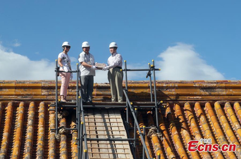 Renovierung der Taihe-Halle im Palastmuseum beginnt