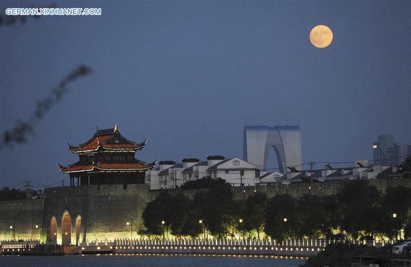 Vollmond in ganz China auf Mittherbstfest