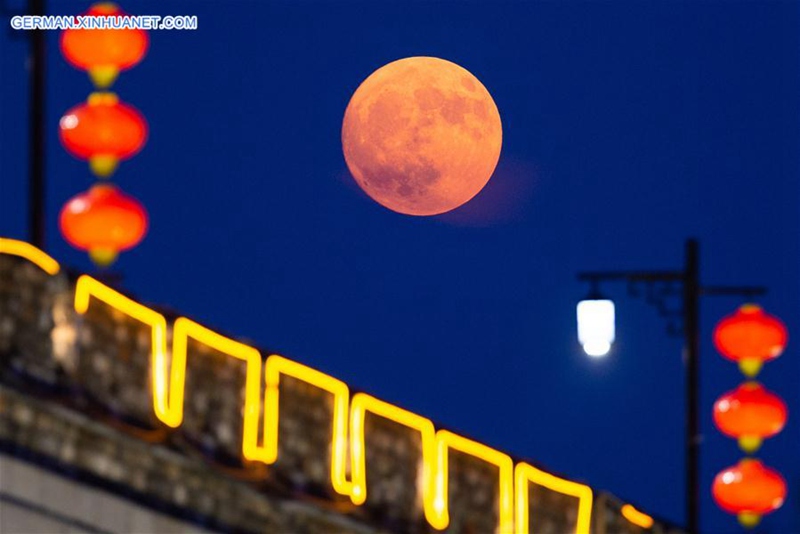 Vollmond in ganz China auf Mittherbstfest