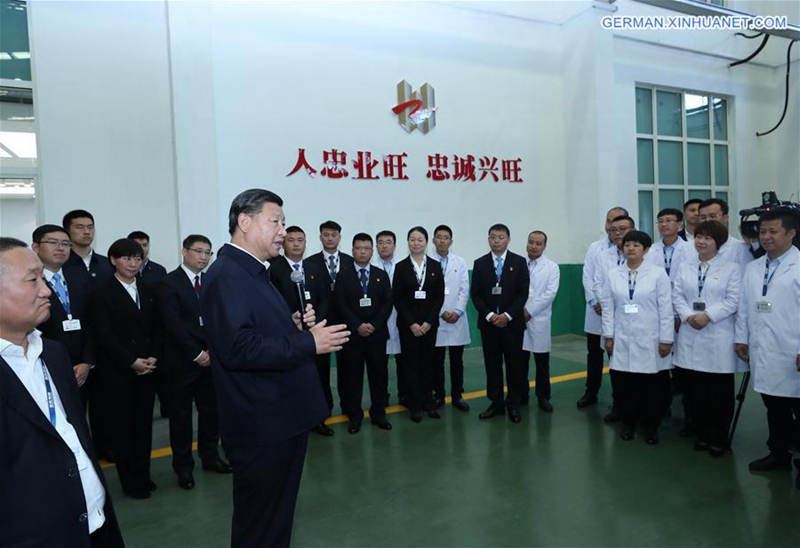 Staatspr?sident Xi inspiziert Liaoning