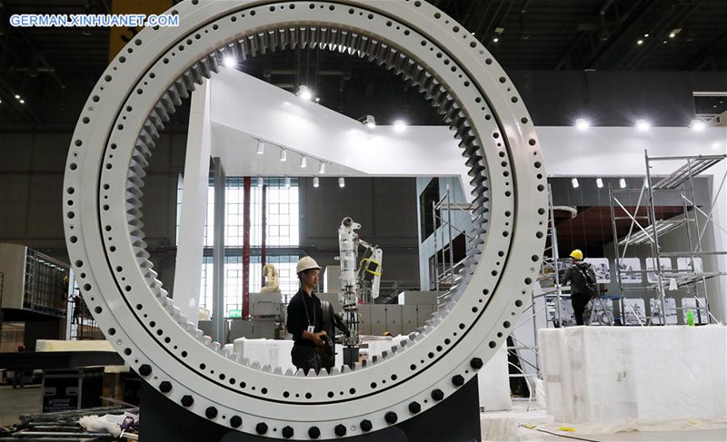 Alle Ausstellungshallen sind bereit für CIIE