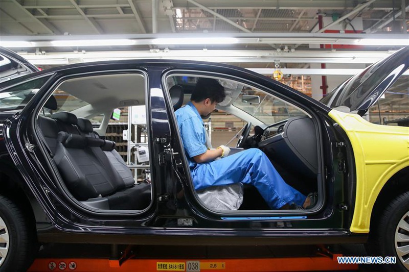 Shanghai Volkswagen pr?sentiert neue Autos auf der CIIE