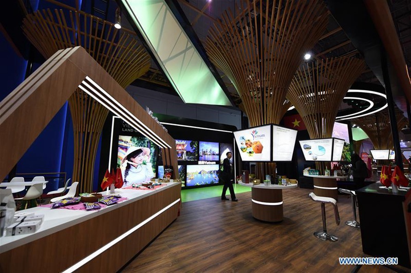 L?nderpavillons auf der China International Import Expo