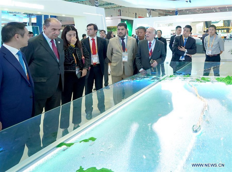 L?nderpavillons auf der China International Import Expo