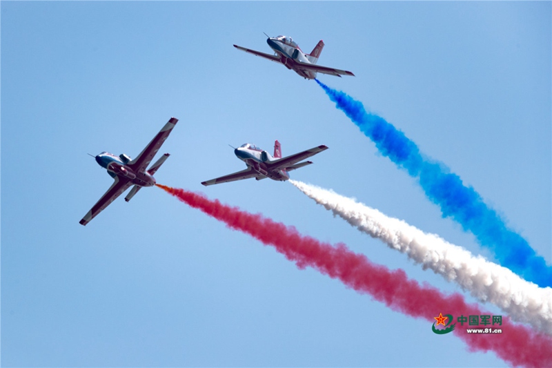 Airshow China aus der Perspektive der Piloten