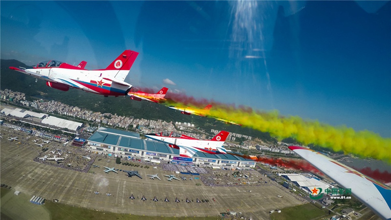 Airshow China aus der Perspektive der Piloten