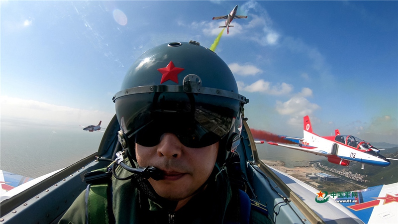 Airshow China aus der Perspektive der Piloten