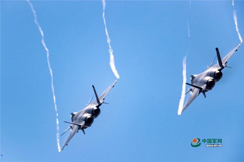 Airshow China aus der Perspektive der Piloten