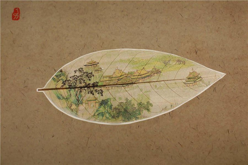 Aus toten Bl?ttern wird feine Kunst