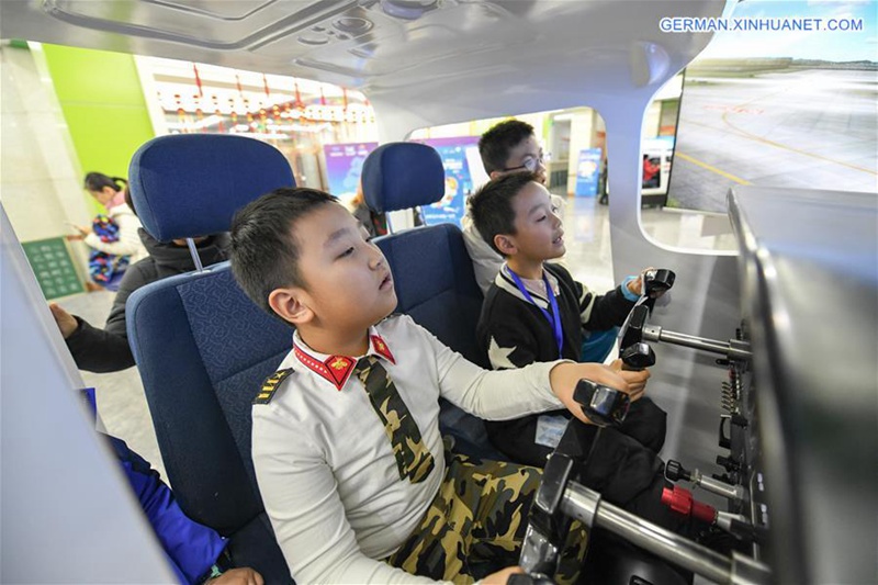 Flugsimulationsmeisterschaften für Jugendliche in Harbin abgehalten