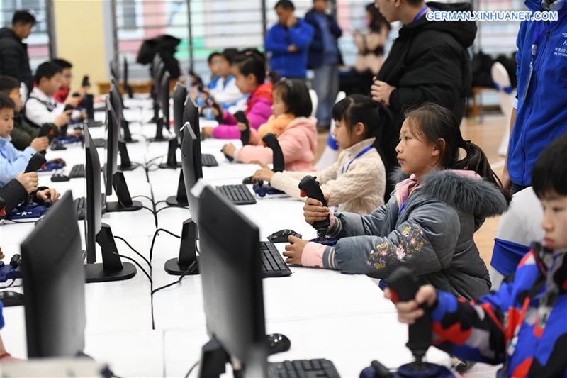 Flugsimulationsmeisterschaften für Jugendliche in Harbin abgehalten