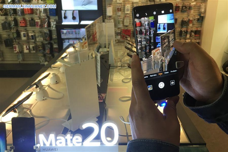 Chinesische High-Tech-Marken im Alltagsleben in Spanien beliebt