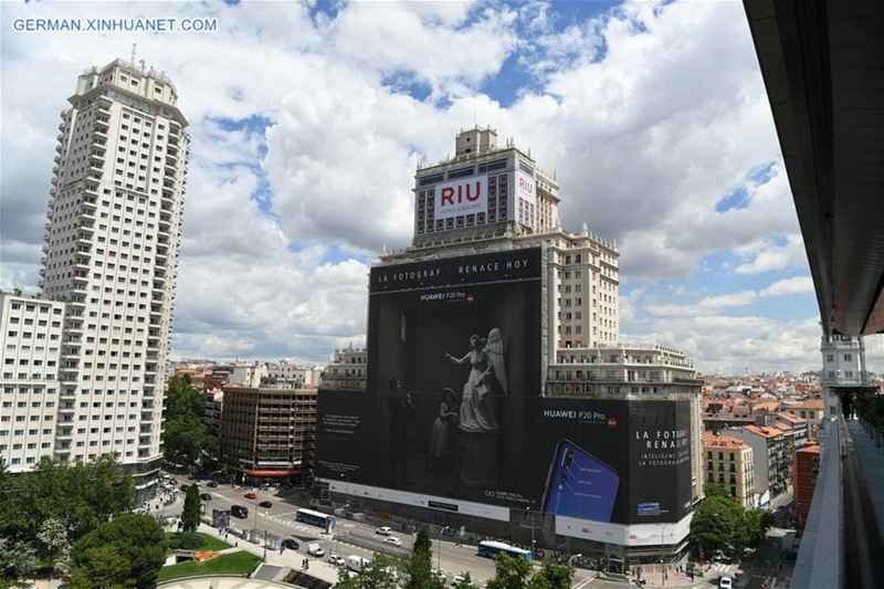 Chinesische High-Tech-Marken im Alltagsleben in Spanien beliebt