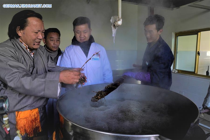 Tibetisches Heilbad gilt als immaterielles Kulturerbe