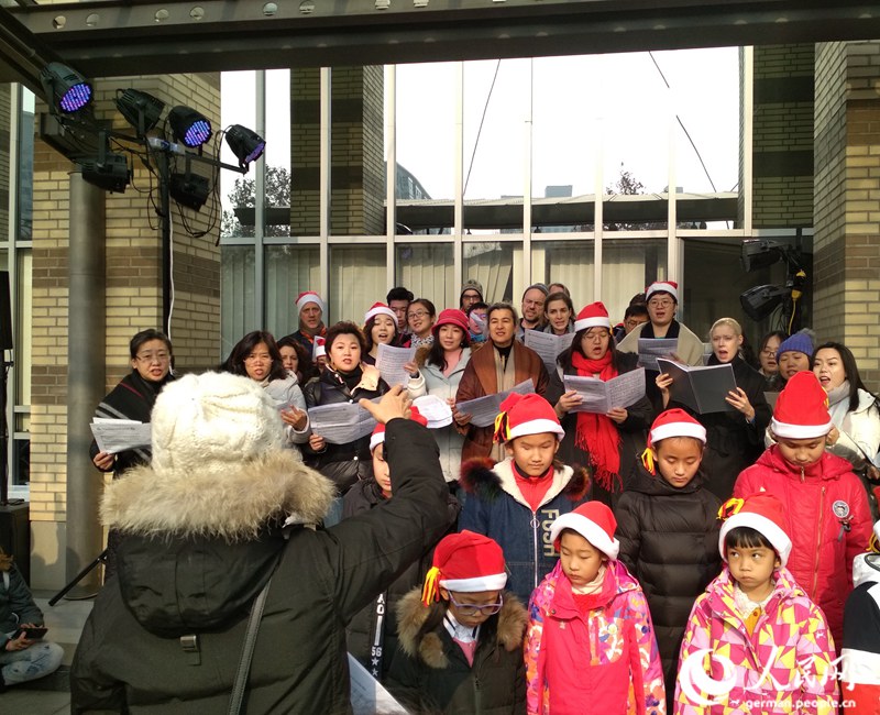 Deutsche Weihnachtsstimmung in Beijing