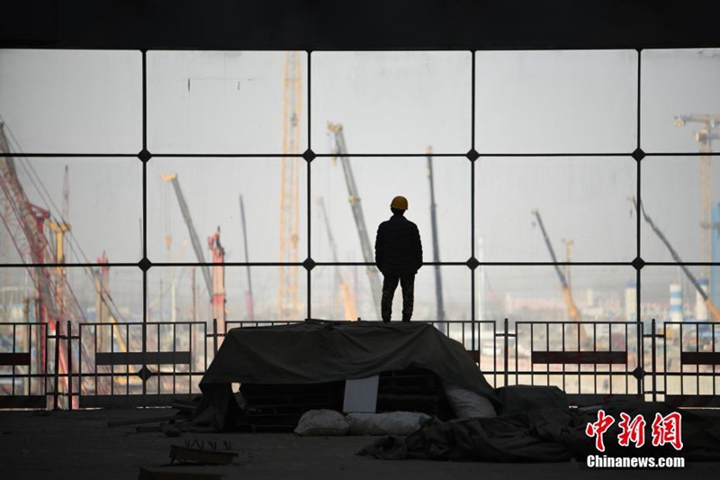 Beijings neuer Flughafen bereitet sich auf die Er?ffnung vor